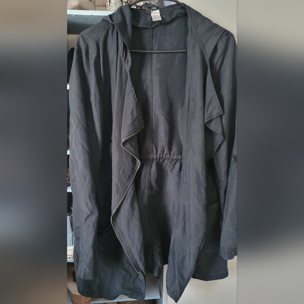 Black Lightweigh Rainjacket